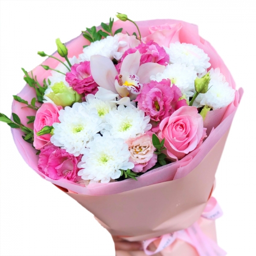 Сборный букет цветов "Милана"